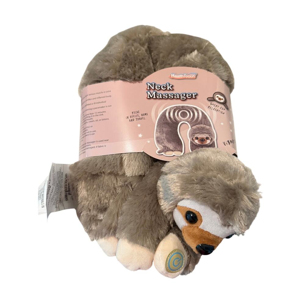 NEW Sloth Plush Neck Massager